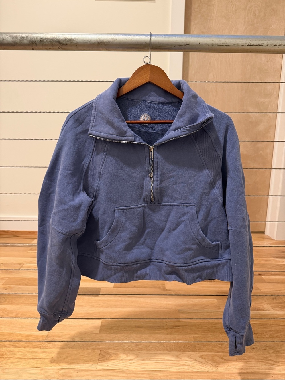Lululemon Scuba Oversized Funnel-Neck
Half Zip in Periwinkle